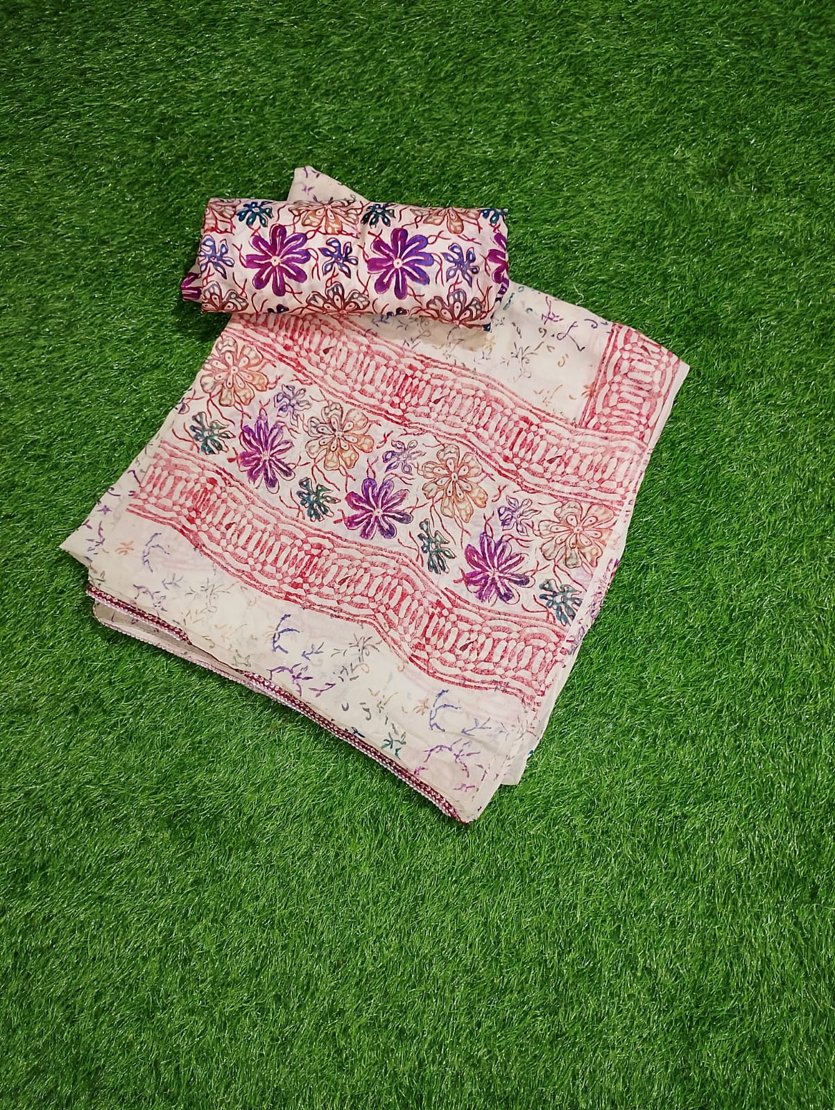 Pure silk and georgette dupatta suits