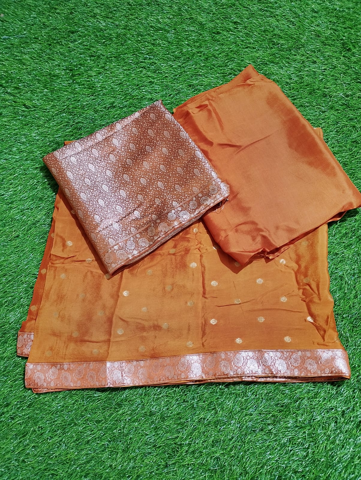 pure brocade dupatta suits