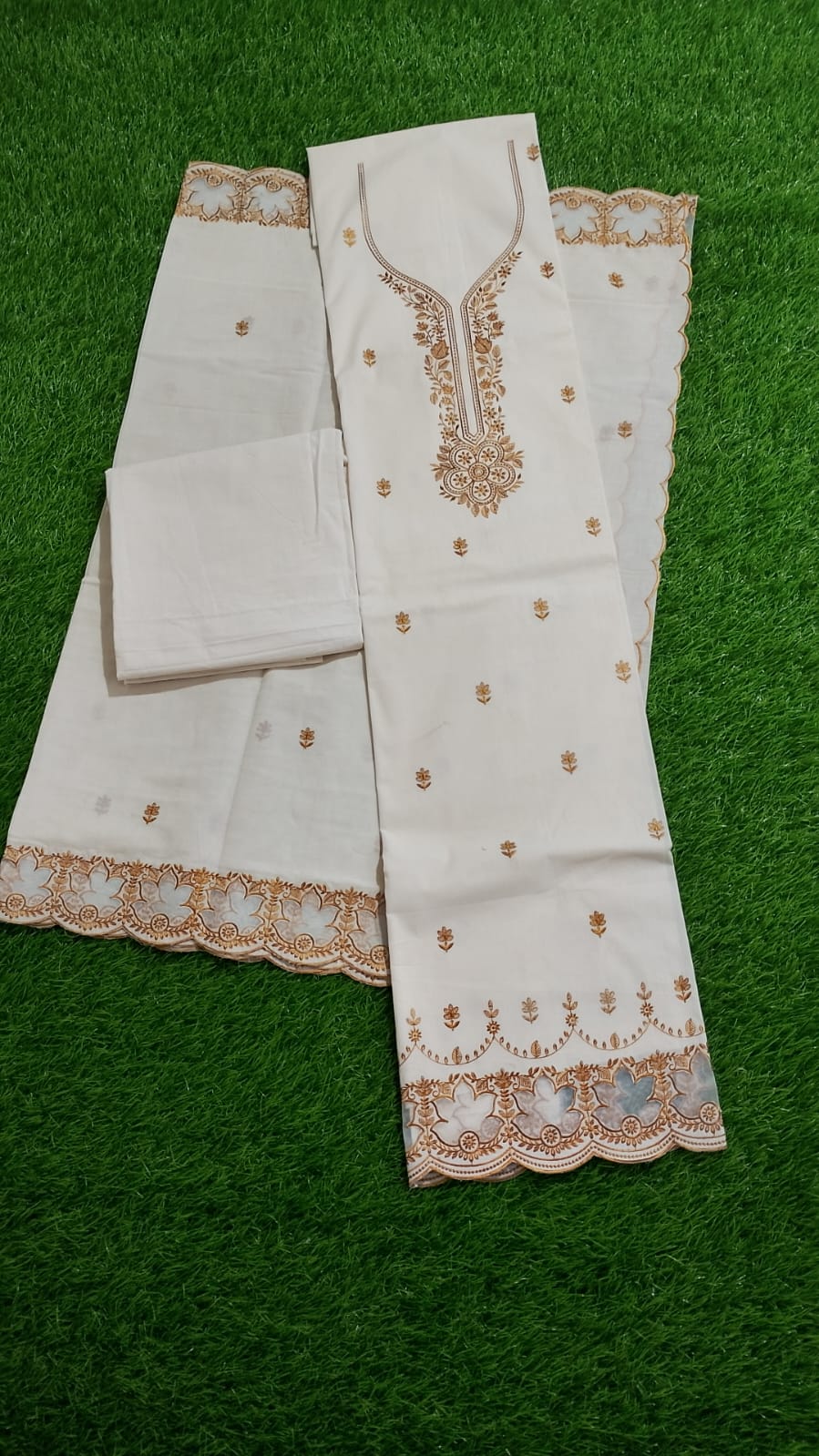 Eplique work dupatta suits