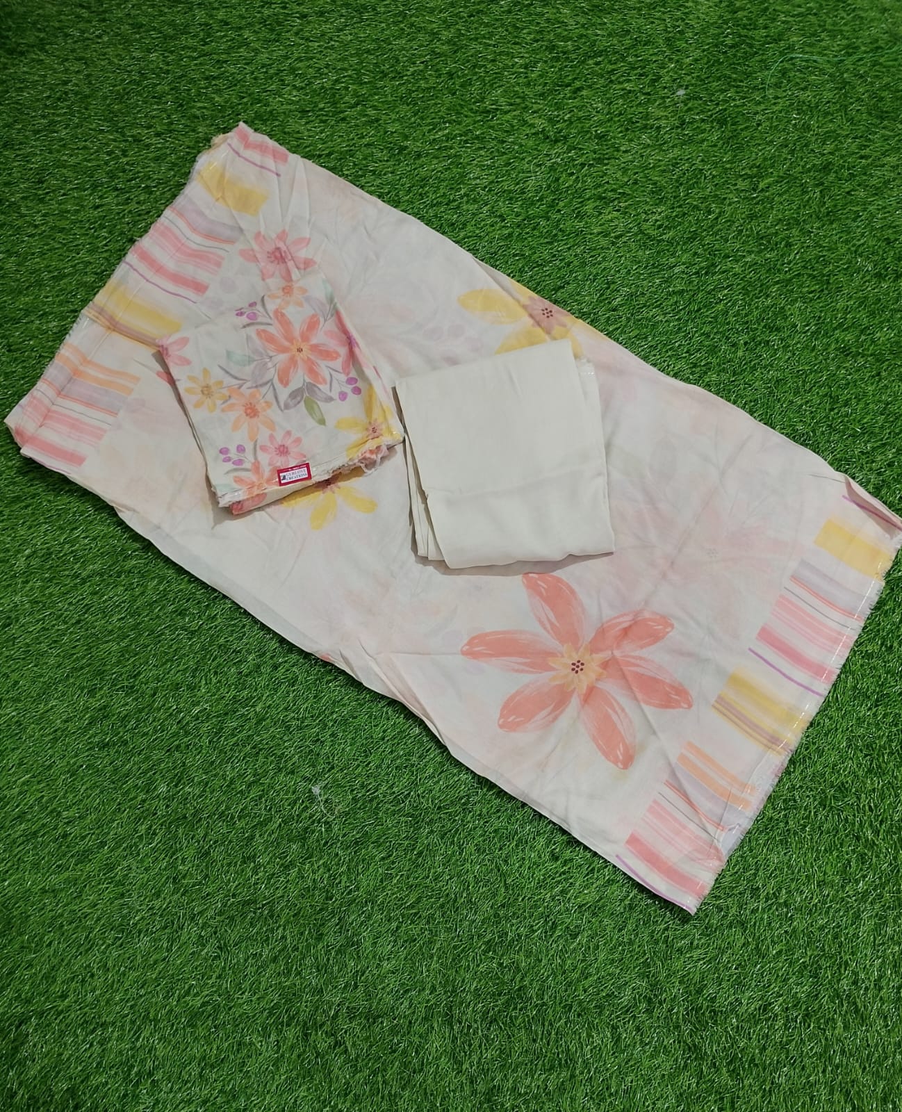 Premium quality Masleen silk suit dupatta