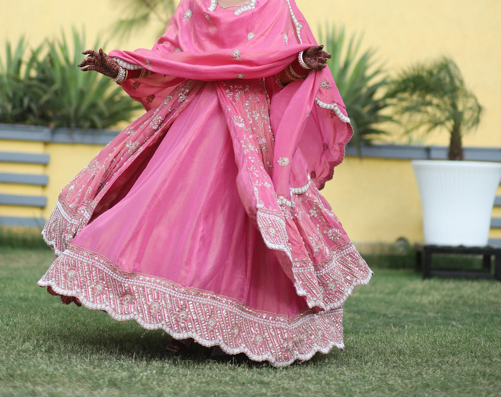 Bridal reception lehnga