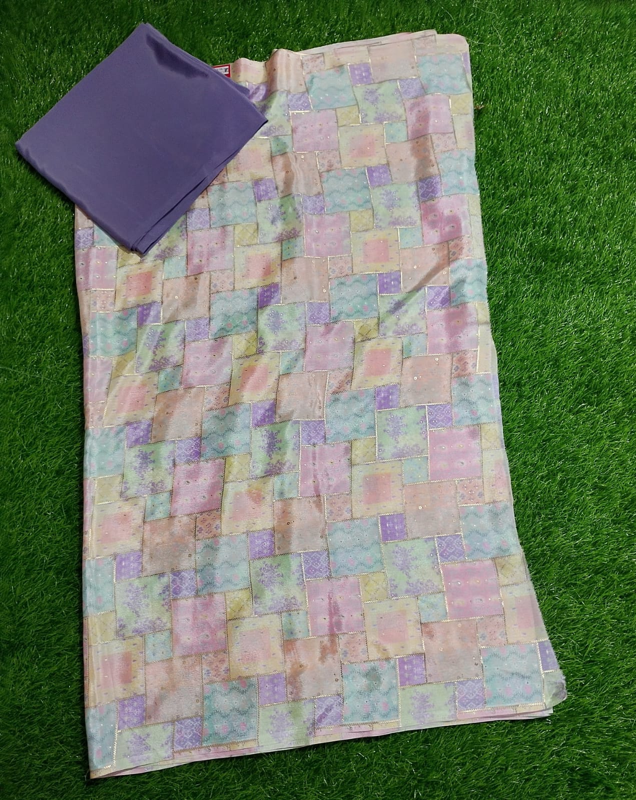 blocks printed dupattas with plain suit