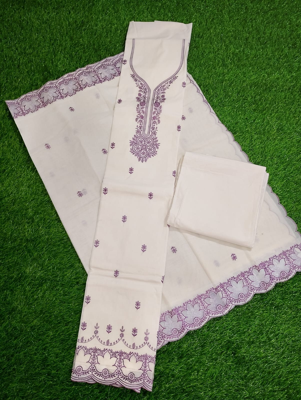 Eplique work dupatta suits