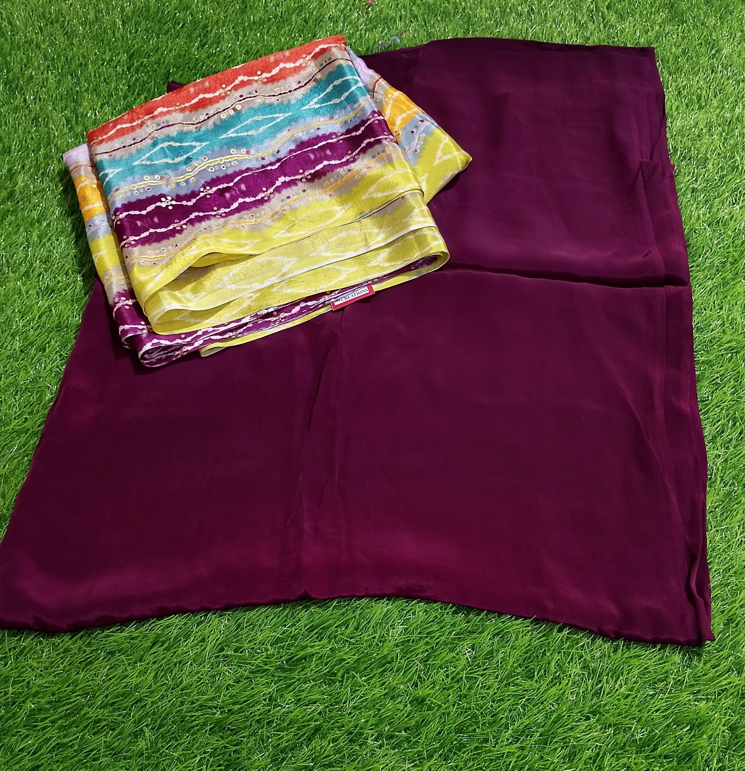 blocks printed dupattas with plain suit